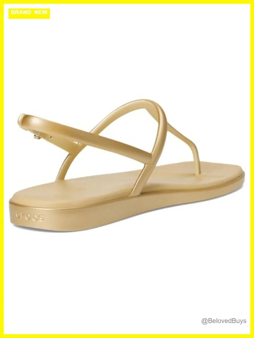 Crocs Miami Thong Sandal Women's Waterproof Slide-On Square Toe Summer Flip